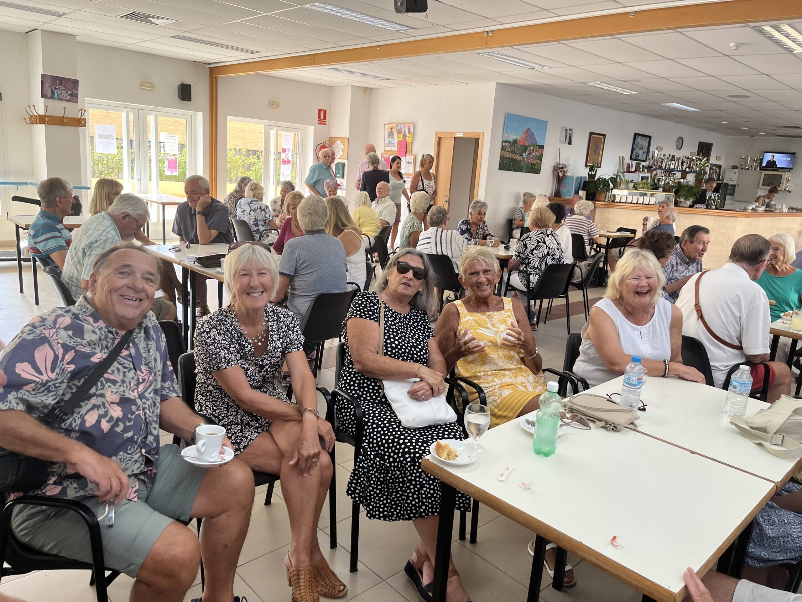 Cheerful Coffee Morning Chat & Cake