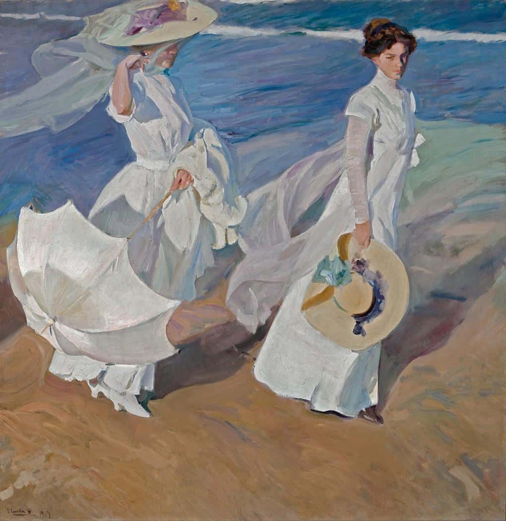 Visit to Sorolla exhibition in January