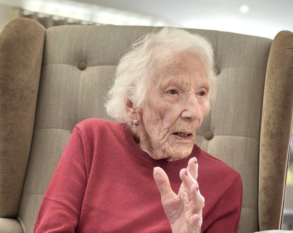 Happy Birthday Betty – 105 years young!