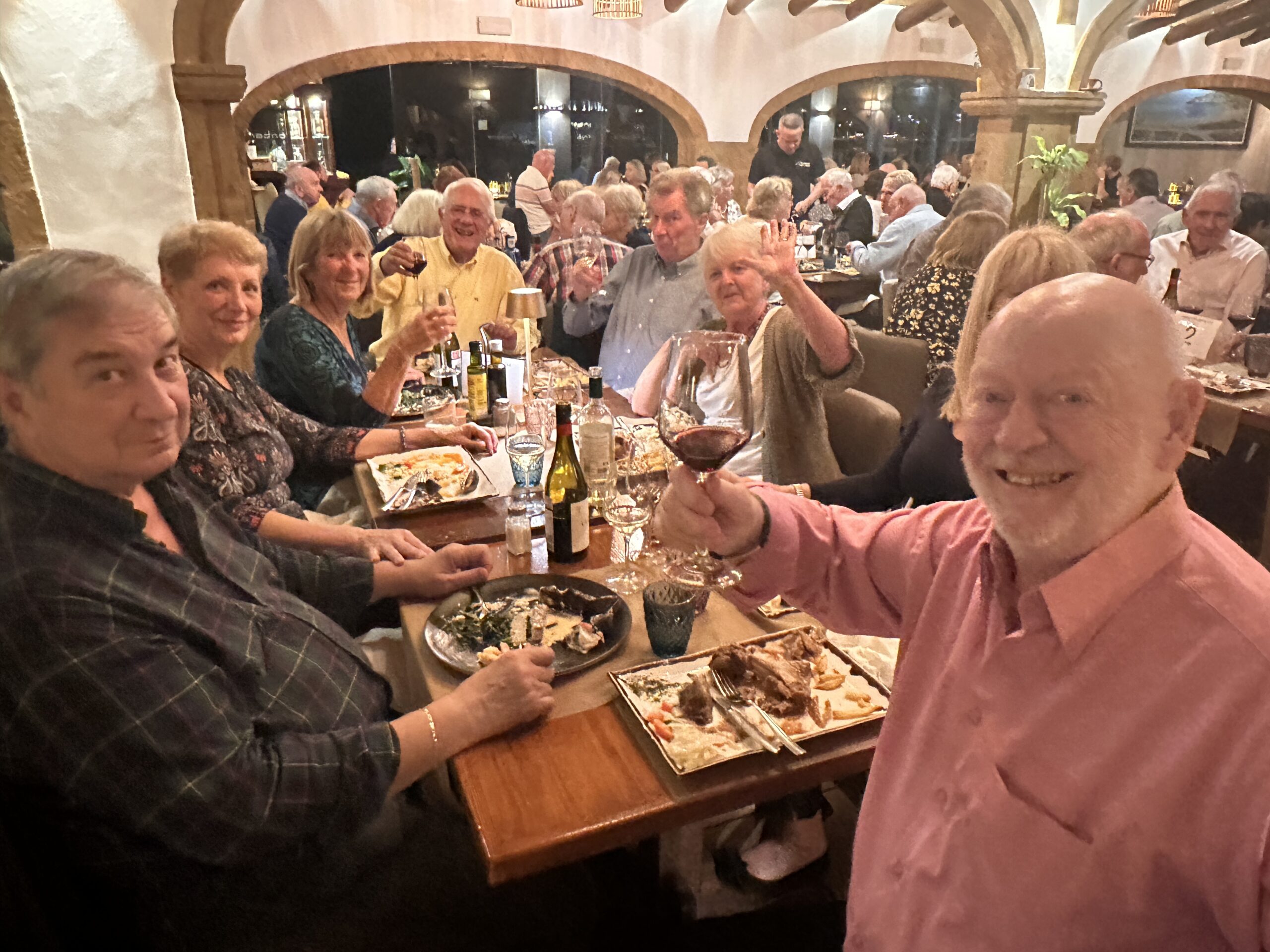 Dining Group – Fabulous night at La Fontana