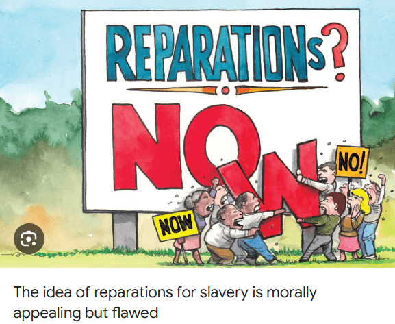 Should the West pay reparations for past events e.g. slavery, wars etc?