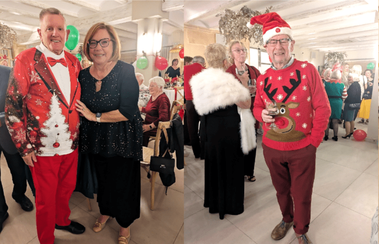 Good food, great friends & non-stop festive fun with The Entertainers!