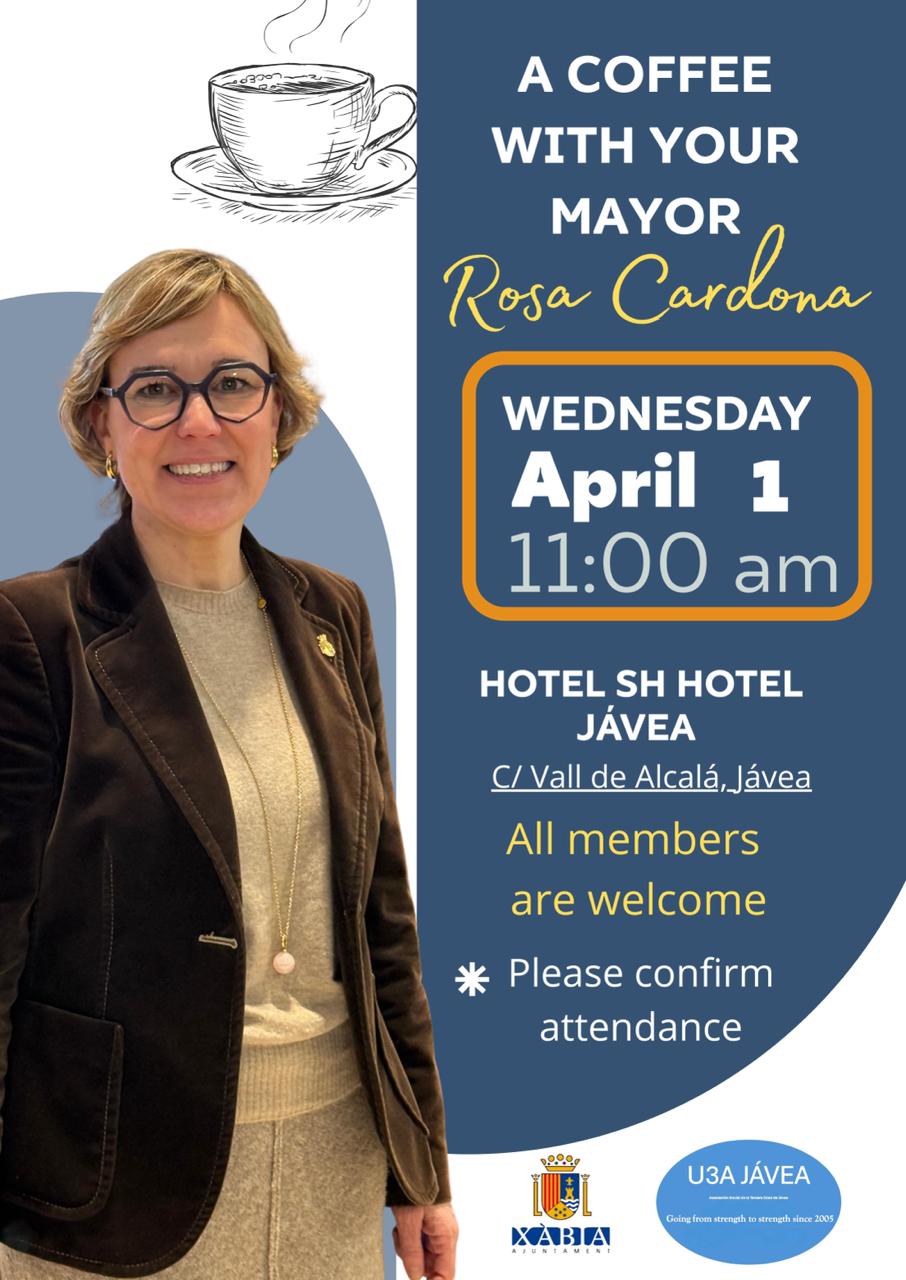 Invitation to meet the Mayor on 1 April