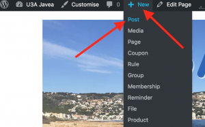 Posts - create and edit