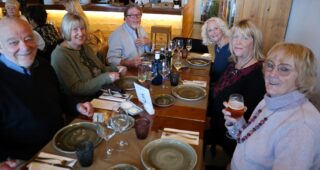 Lunchtime treat for Dining Out group