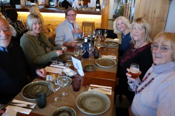 Lunchtime treat for Dining Out group