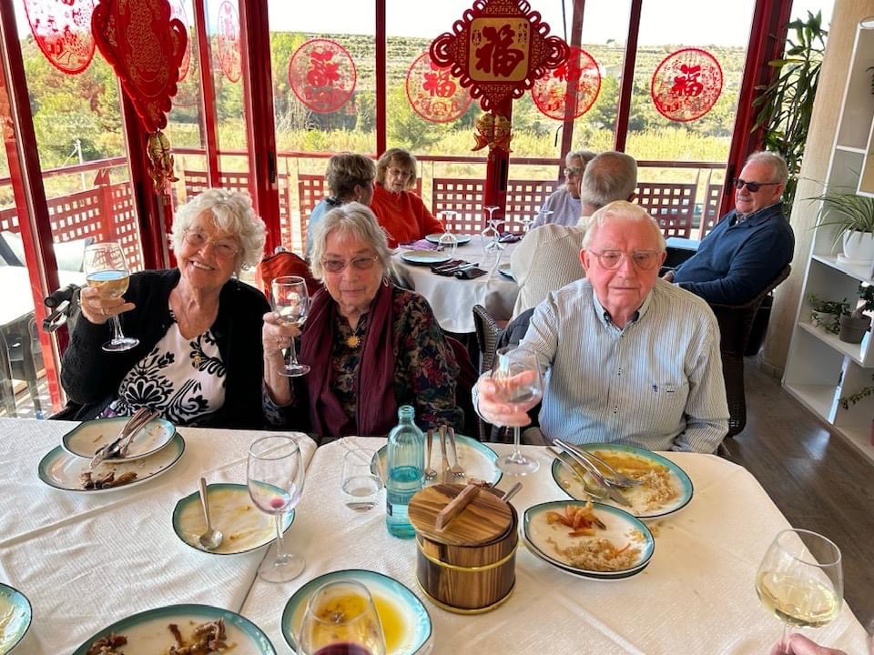 A great lunch at the Solos Dining Out Group