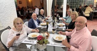 Did someone turn the lights out? Dining Out Group’s latest meeting