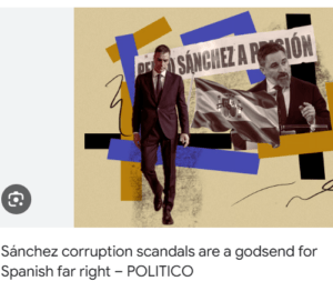 Is the Government of Pedro Sanchez corrupt?