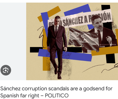 Is the Government of Pedro Sanchez corrupt?