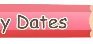 Dates for your Diary