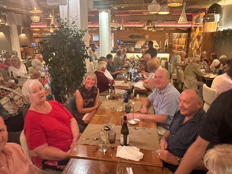 Another wonderful evening for our U3A Dining Out Group!